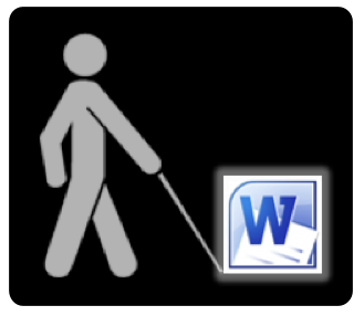 Logo digitale toegankelijkheid WORd
